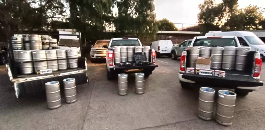 En Rancagua Recuperan Equipos De Cerveceria Robados Desde La Region Metropolitana