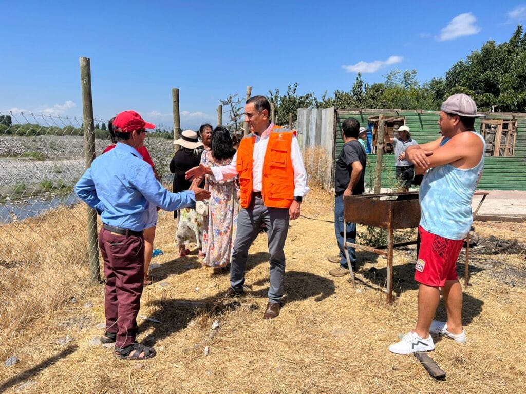 ICAFAL a cargo de obras para restaurar defensa fluvial en el río Teno, sector Rincón de Sarmiento